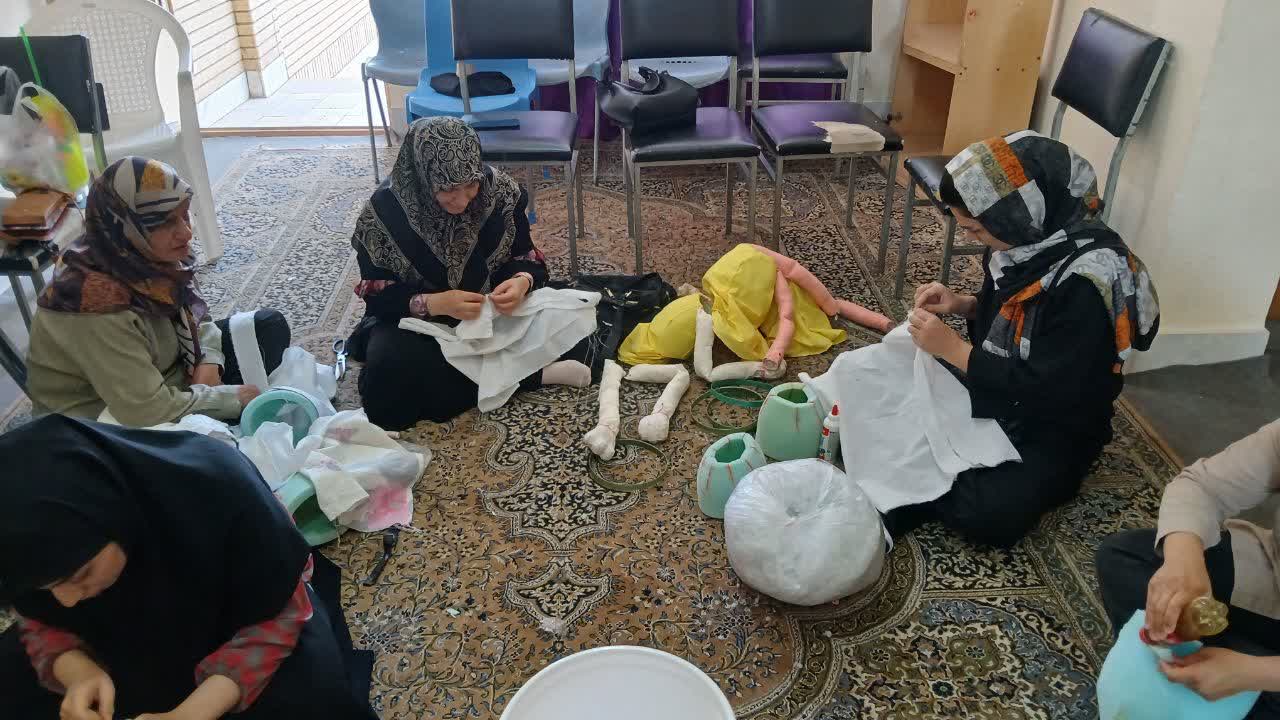 ایستگاه آخر هفته اول دوره ساخت عروسک نمایشی